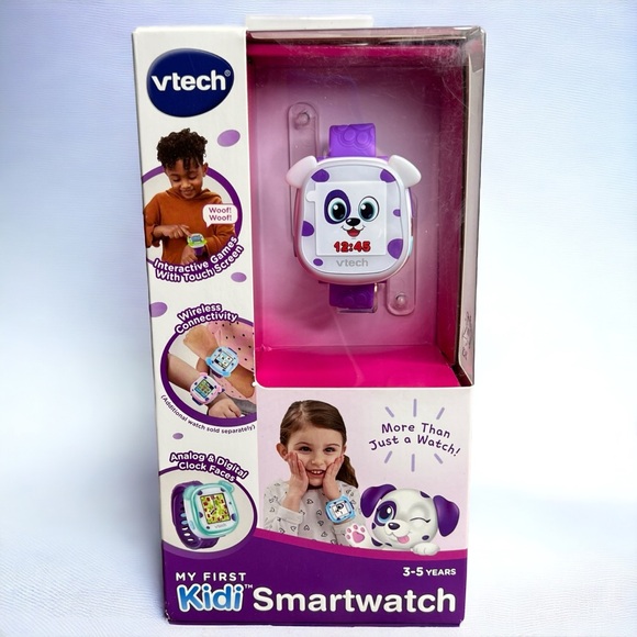 VTech My First Kidi Smartwatch Purple - Picture 1 of 16